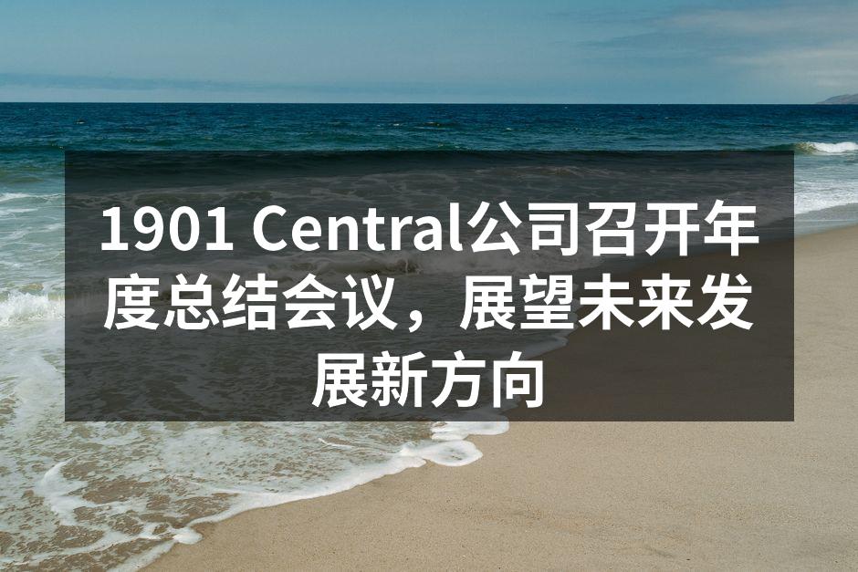 1901 Central公司年度总结会议现场
